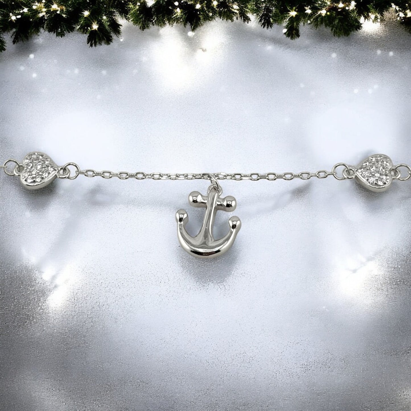 Anchor Heart Bracelet