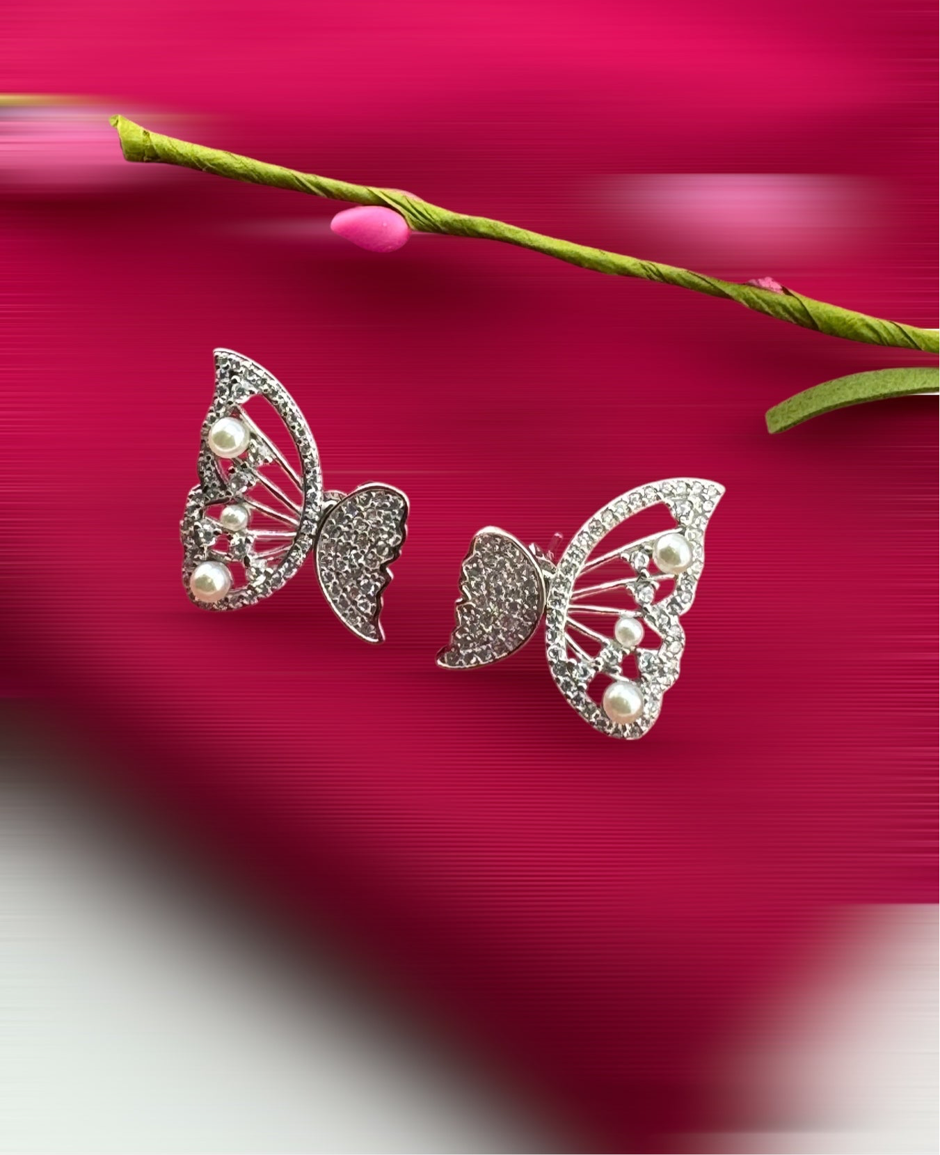 Butterfly Stud Earrings